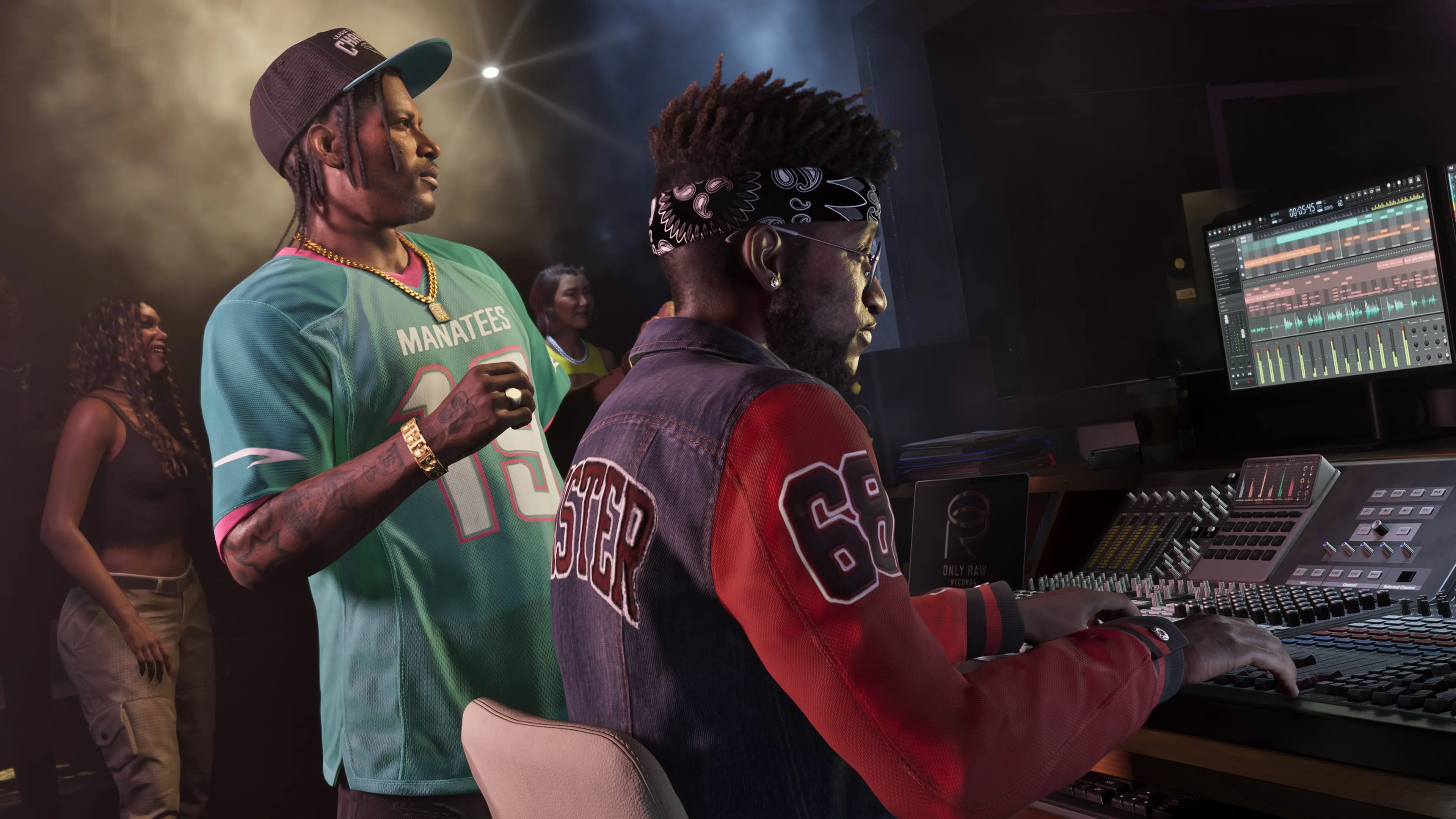 GTA 6 a late-night session at a recording studio